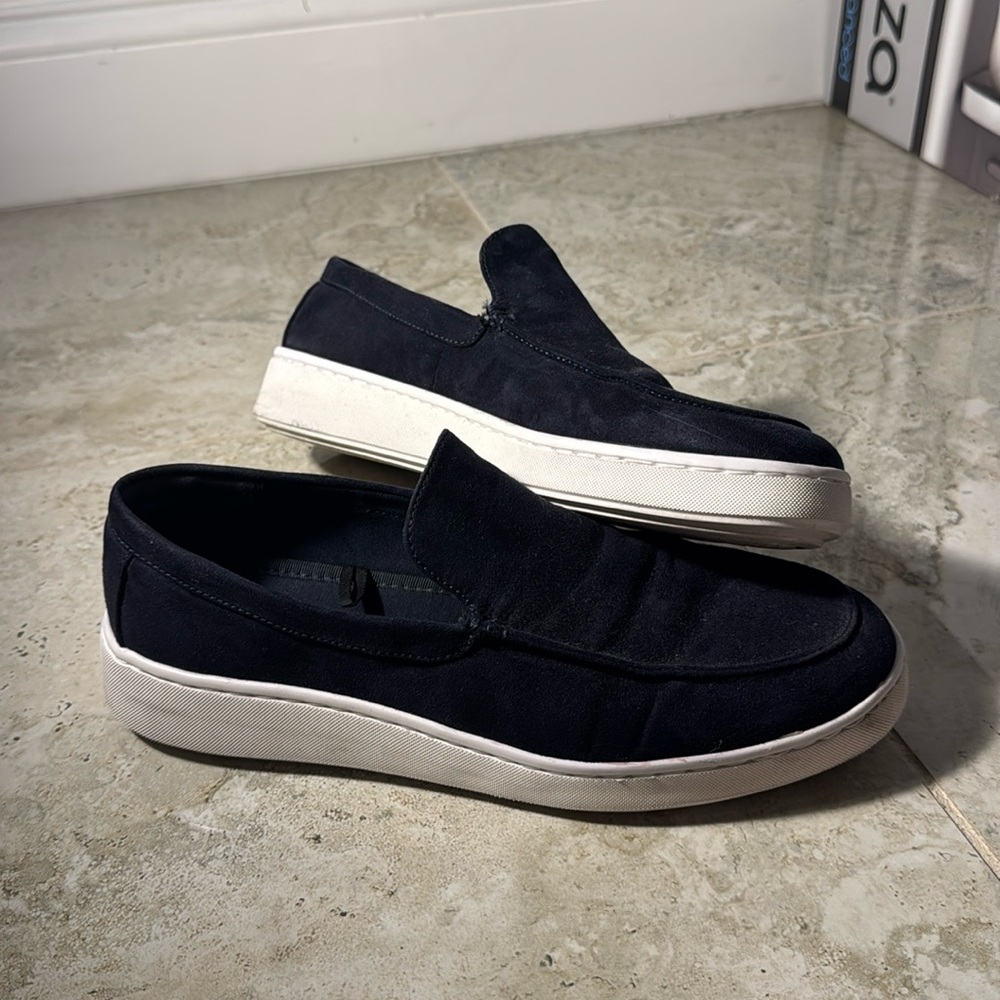 Navy H&M Slip On Shoes